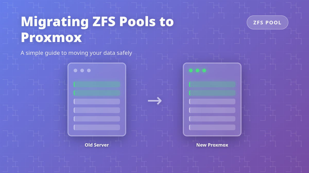Migrating a ZFS pool to new Proxmox Server