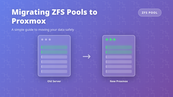 Migrating a ZFS pool to new Proxmox Server